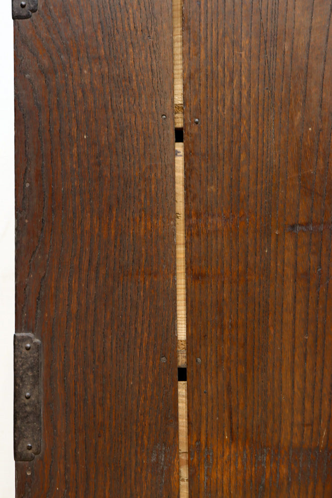 江戸時代!! 上品な欅杢目の流れる品格漂う酒田帳場箪笥　BB3250