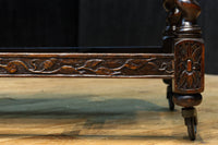 レリーフ彫刻で飾られたエレガントなワゴン　BB3256