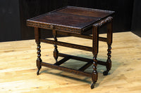 レリーフ彫刻で飾られたエレガントなワゴン　BB3256