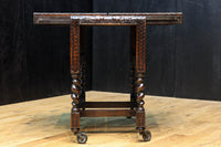 レリーフ彫刻で飾られたエレガントなワゴン　BB3256