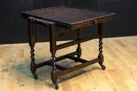 レリーフ彫刻で飾られたエレガントなワゴン　BB3256