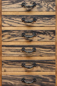 大珍品！！引き出し88杯を備えた黒柿の味わいが素敵な圧巻の大容量収納箪笥BB3258