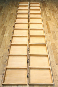 大珍品！！引き出し88杯を備えた黒柿の味わいが素敵な圧巻の大容量収納箪笥BB3258