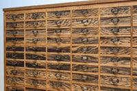 大珍品！！引き出し88杯を備えた黒柿の味わいが素敵な圧巻の大容量収納箪笥BB3258