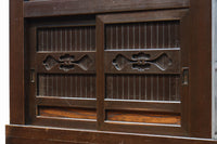 稀少サイズ!!　渋みを増した古色の風格漂う3尺京水屋箪笥　BB3260