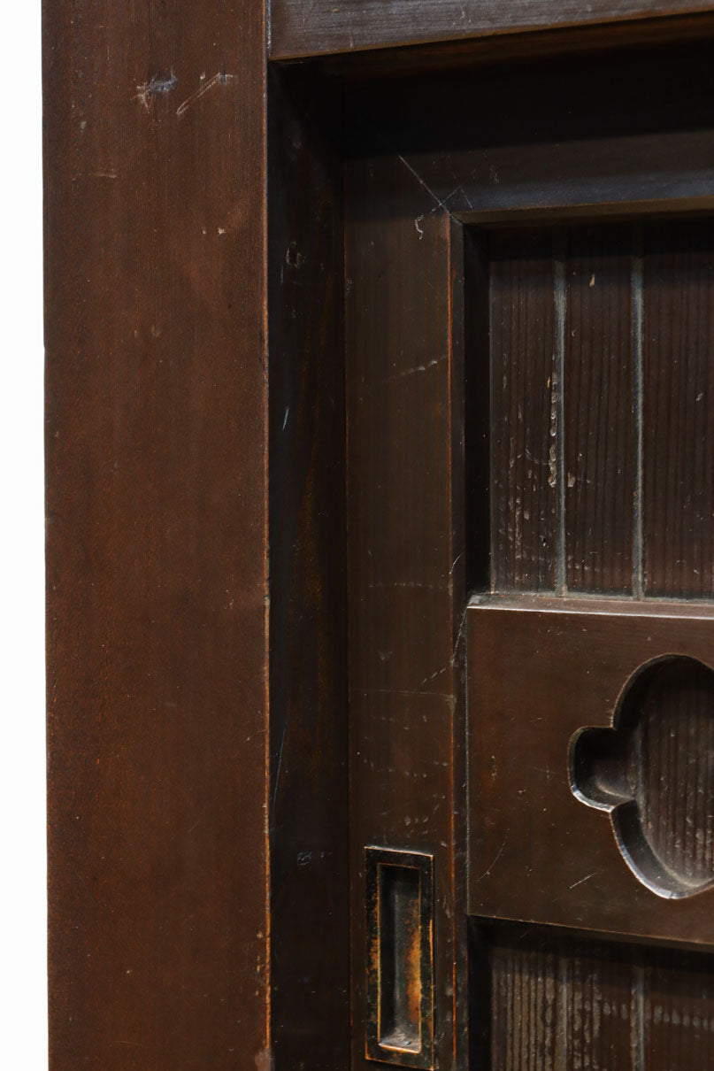 稀少サイズ!!　渋みを増した古色の風格漂う3尺京水屋箪笥　BB3260