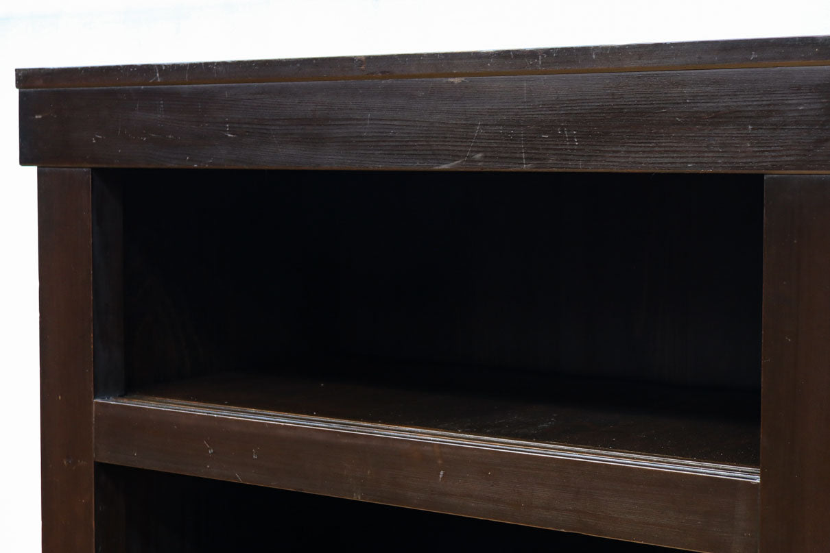 稀少サイズ!!　渋みを増した古色の風格漂う3尺京水屋箪笥　BB3260