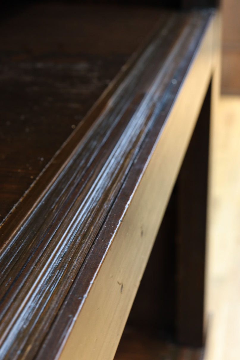 稀少サイズ!!　渋みを増した古色の風格漂う3尺京水屋箪笥　BB3260