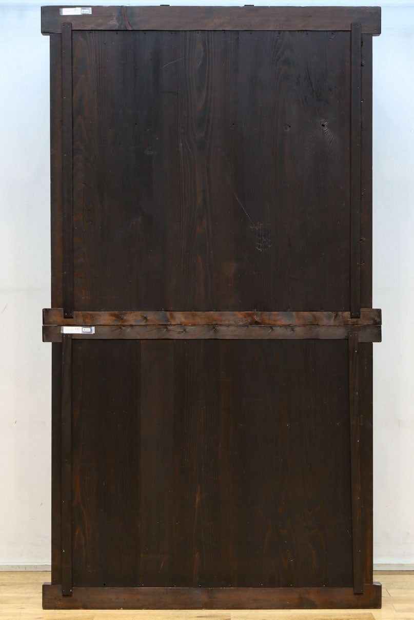 稀少サイズ!!　渋みを増した古色の風格漂う3尺京水屋箪笥　BB3260