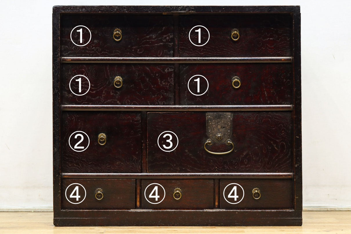 Antique tool box (Hangai) BB3267