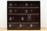 Antique tool box (Hangai) BB3267