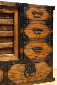 テレビ台に！！欅作りのローチェスト　BB3271