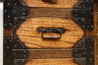 テレビ台に！！欅作りのローチェスト　BB3271