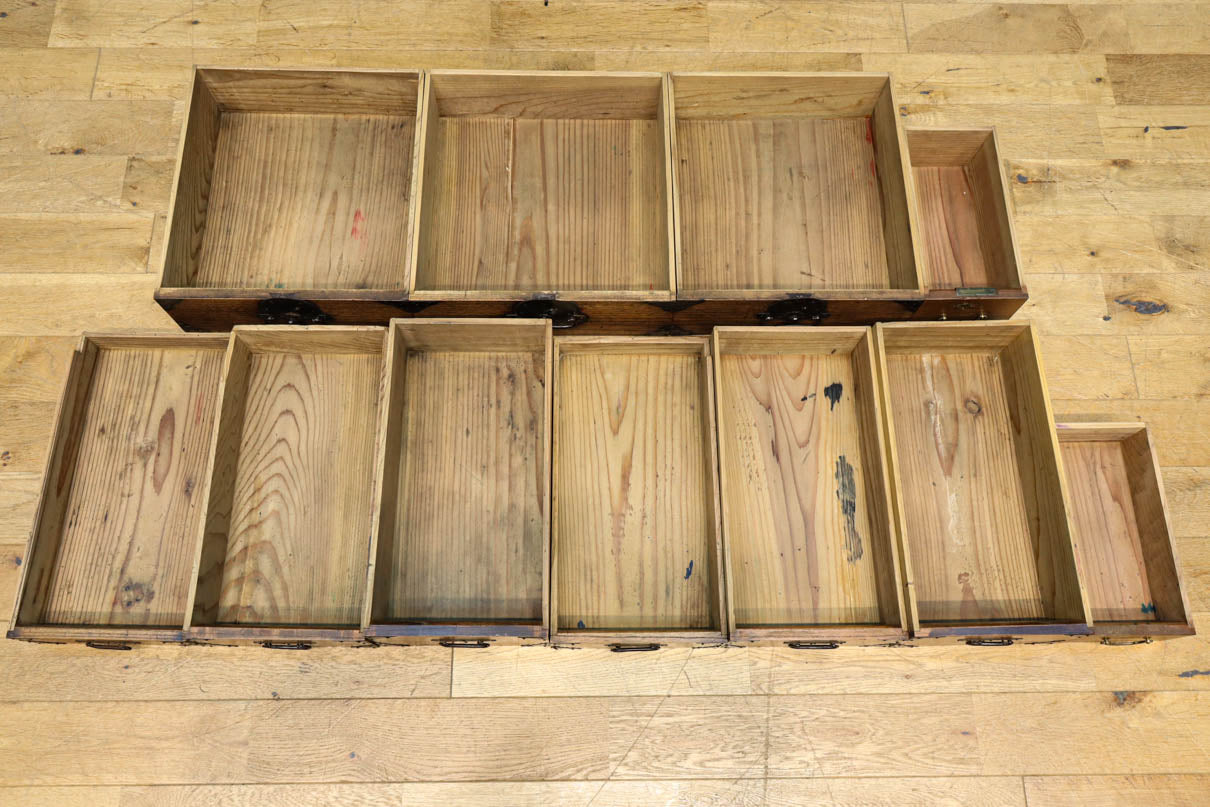 テレビ台に！！欅作りのローチェスト　BB3271