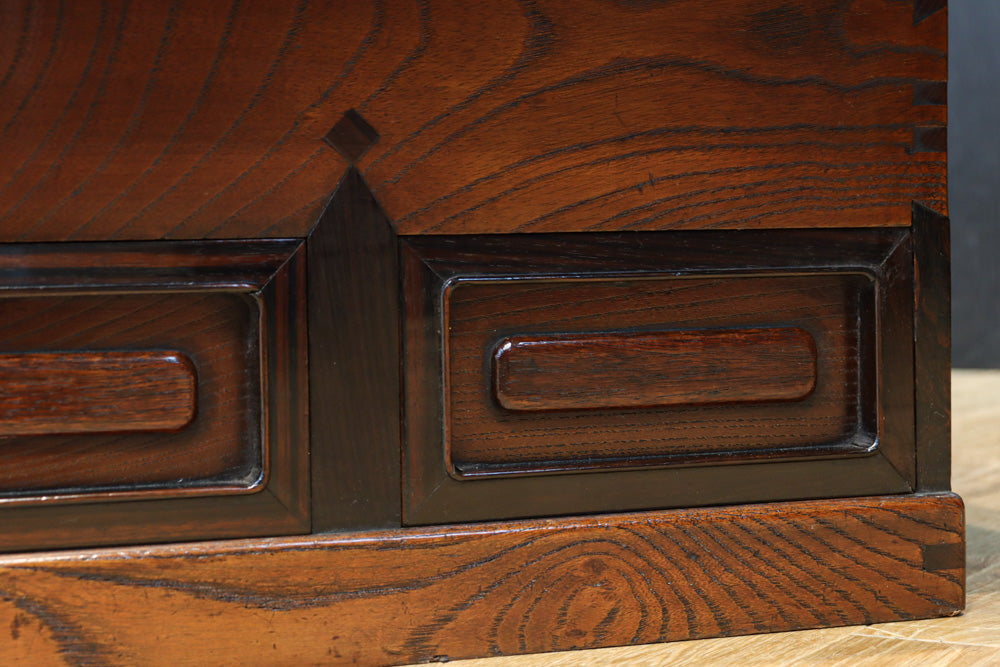 分厚い框が見事な極上関西火鉢 BB3283 – 古福庵 [ KOFUKUAN