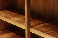 稀少！！繊細に丸く面取りされた格子が上品な木地近江水屋箪笥　BB3293