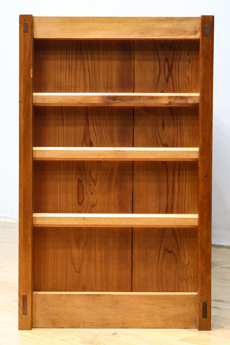 稀少！！繊細に丸く面取りされた格子が上品な木地近江水屋箪笥　BB3293