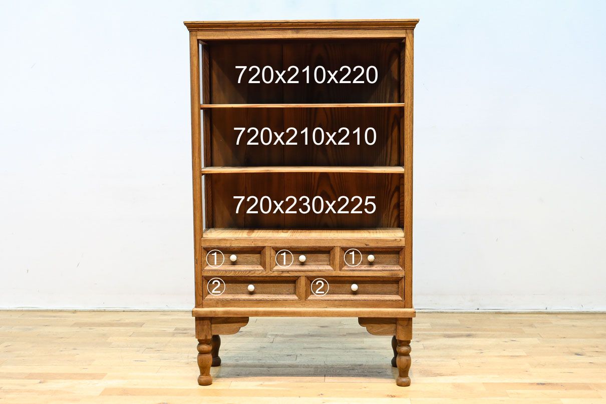 Three-sided glass case BB3294