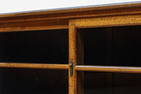 稀少幅1570ミリ!!レトロガラスの優しい風合いが味わい深いガラスケース　BB3301