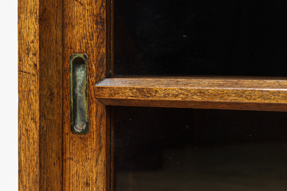 稀少幅1570ミリ!!レトロガラスの優しい風合いが味わい深いガラスケース　BB3301