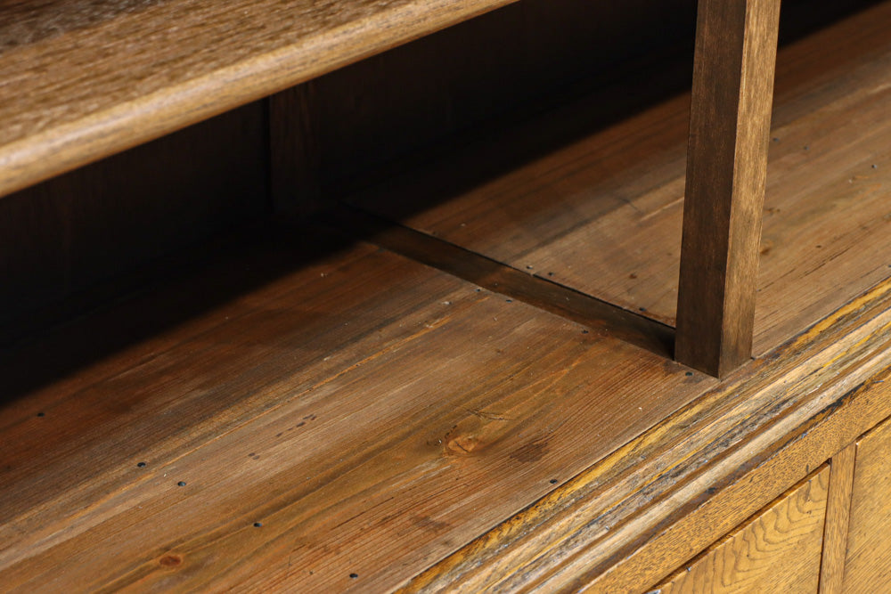 稀少幅1570ミリ!!レトロガラスの優しい風合いが味わい深いガラスケース　BB3301