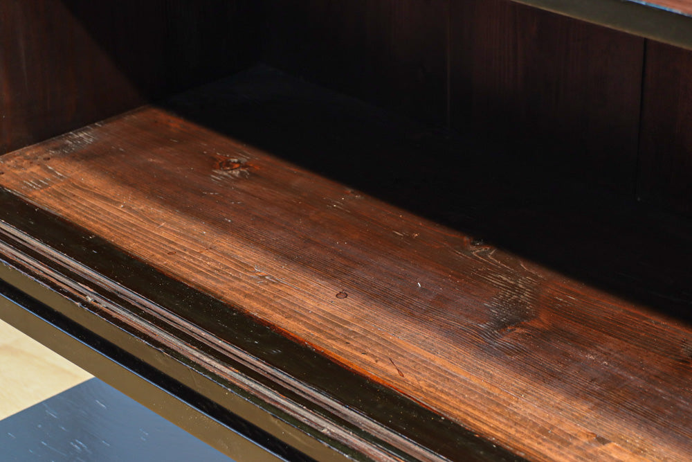 ダイヤガラスが煌めくレトロモダンなアイアンフレーム付きガラスケース　BB3312