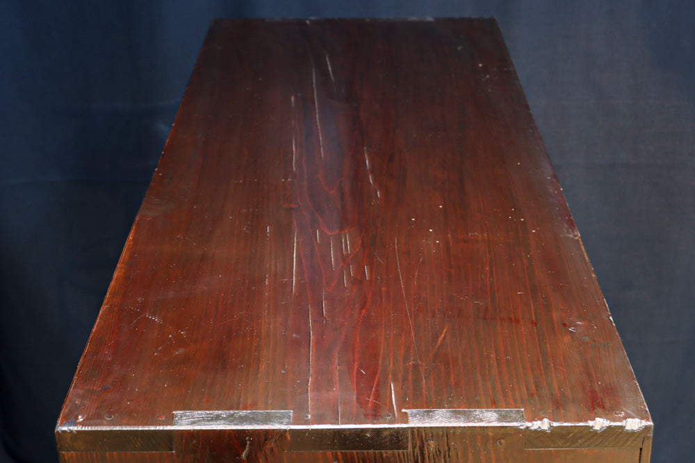 ダイヤガラスが煌めくレトロモダンなアイアンフレーム付きガラスケース　BB3312