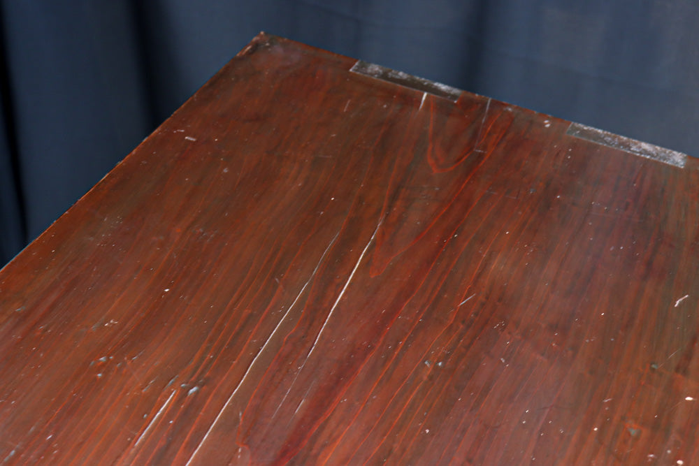 ダイヤガラスが煌めくレトロモダンなアイアンフレーム付きガラスケース　BB3312