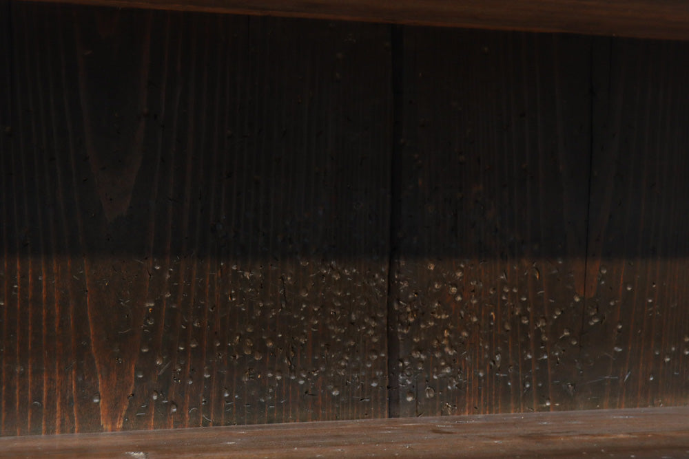 味わいが滲み出た使い勝手の良い本棚　BB3314