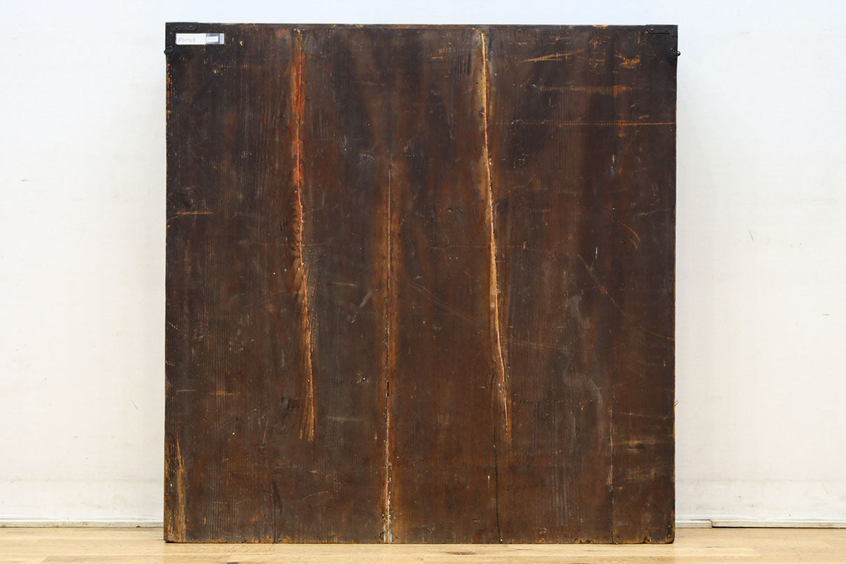 古色を帯びた枯れ具合に圧巻の引き出しが並ぶ百目箪笥　BB3320