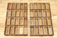 古色を帯びた枯れ具合に圧巻の引き出しが並ぶ百目箪笥　BB3320