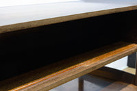 角野岩次作 栗鼠の美しい描写に和の趣き漂う素敵な飾り棚　BB3321