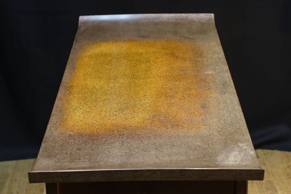 角野岩次作 栗鼠の美しい描写に和の趣き漂う素敵な飾り棚　BB3321