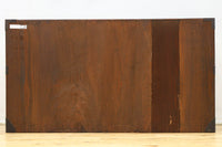 落ち着いた朱の色彩に丸金具を添えた上品な最上衣裳箪笥　BB3322