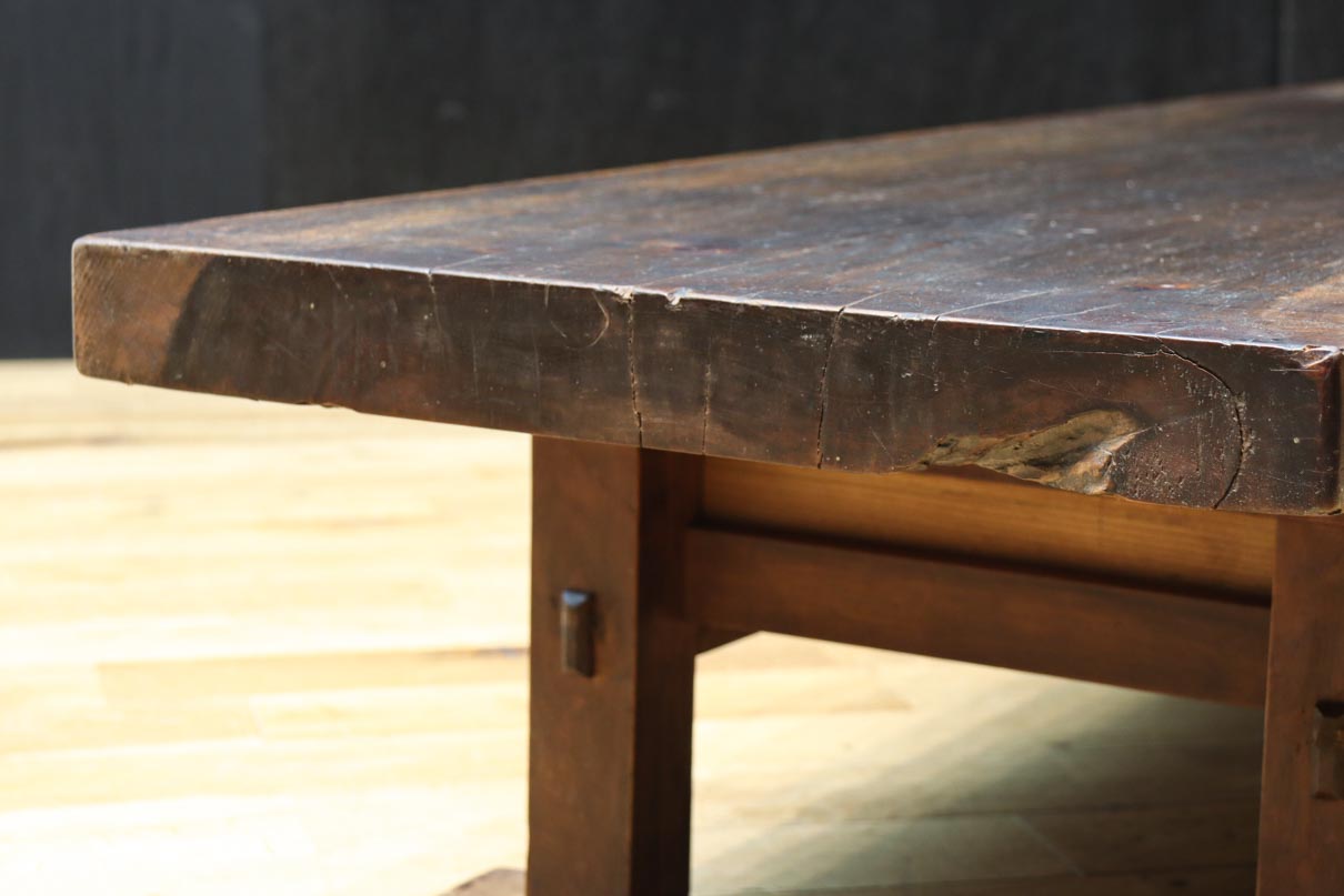 ローボードにも最適な一枚板の文机　BB3324