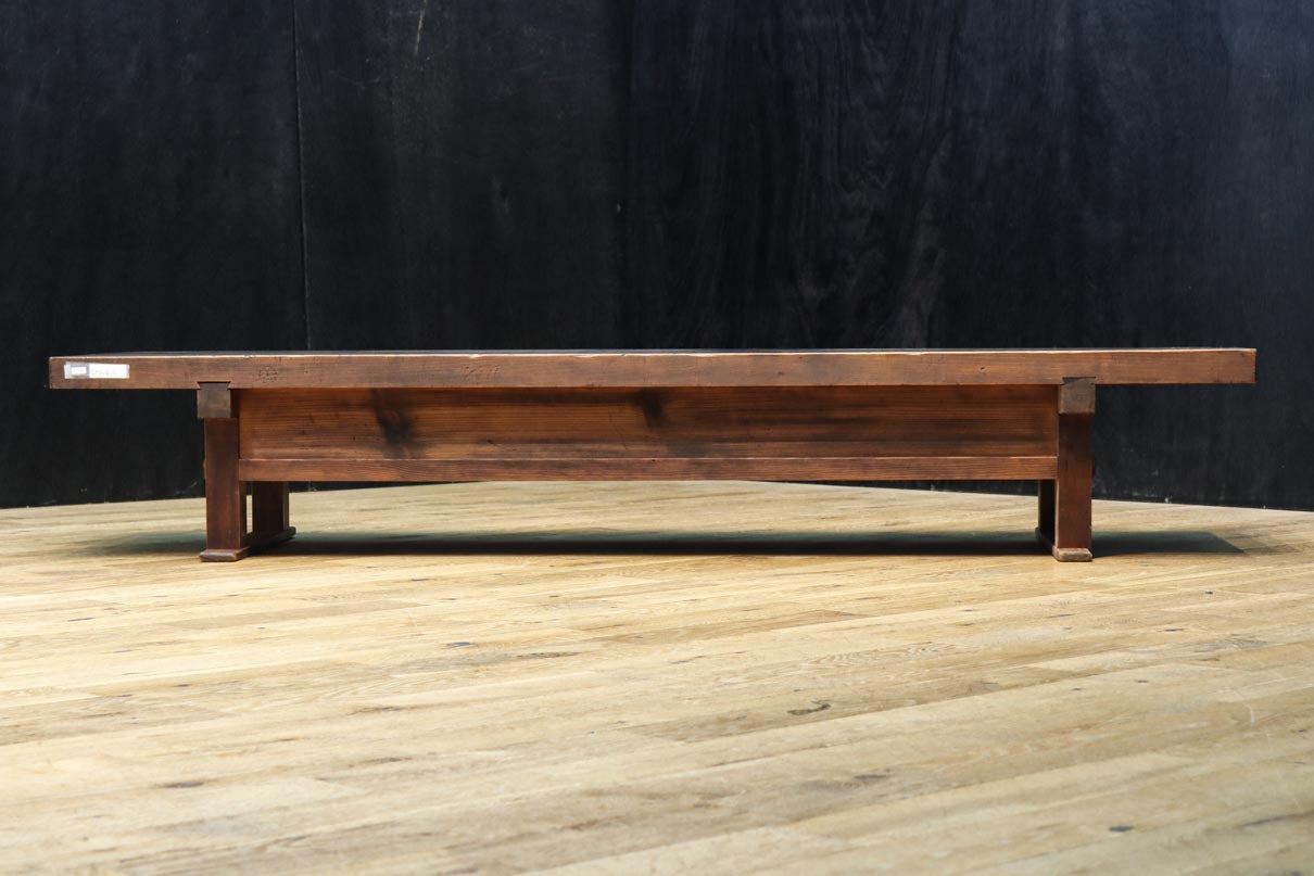 ローボードにも最適な一枚板の文机　BB3324