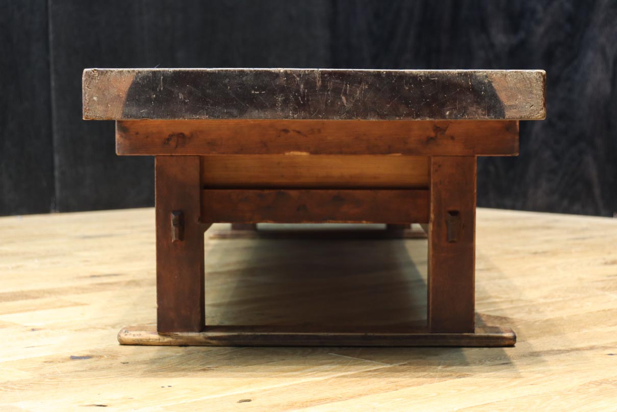 ローボードにも最適な一枚板の文机　BB3324