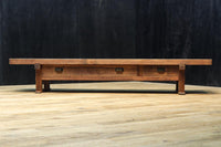 ローボードにも最適な一枚板の文机　BB3324