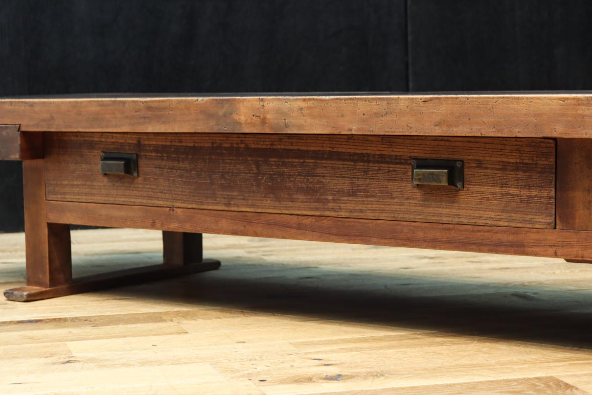 ローボードにも最適な一枚板の文机　BB3324