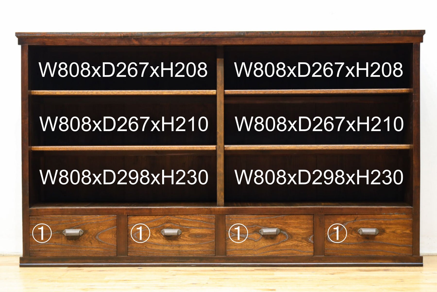 温かみある色彩にゆらゆらガラスが揺らめく十字窓レトロガラスケース　BB3328