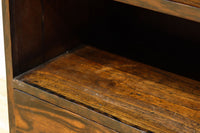 極上の黒柿杢目の上品な面持ちある飾り棚　BB3331