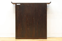 極上の黒柿杢目の上品な面持ちある飾り棚　BB3331