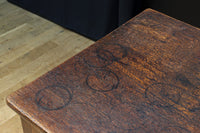 デザイン性の高いレトロ感溢れるデスク　BB3332