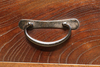 優美なけやき杢目に漆の艶やかな光沢が貫録を漂わす美濃階段箪笥　BB3337