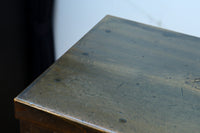 優美なけやき杢目に漆の艶やかな光沢が貫録を漂わす美濃階段箪笥　BB3337