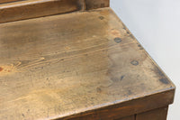 優美なけやき杢目に漆の艶やかな光沢が貫録を漂わす美濃階段箪笥　BB3337