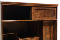 繊細な杢目が浮かびレトロ感溢れる小型茶箪笥　BB3370