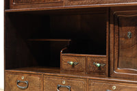 繊細な杢目が浮かびレトロ感溢れる小型茶箪笥　BB3370