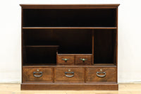 繊細な杢目が浮かびレトロ感溢れる小型茶箪笥　BB3370