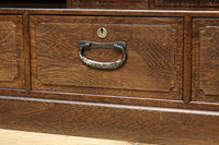 繊細な杢目が浮かびレトロ感溢れる小型茶箪笥　BB3370